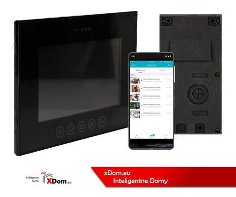 Zestaw wideodomofonowy Vidos czytnik RFID S11-1 monitor M11B-X