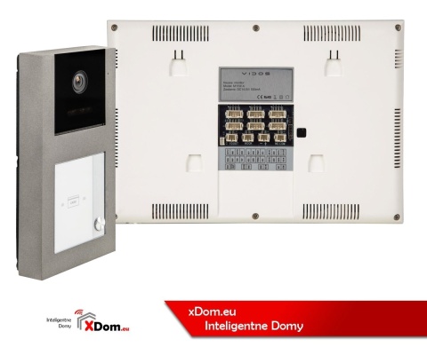 Zestaw wideodomofonowy Vidos czytnik RFID S11-1 monitor M11W