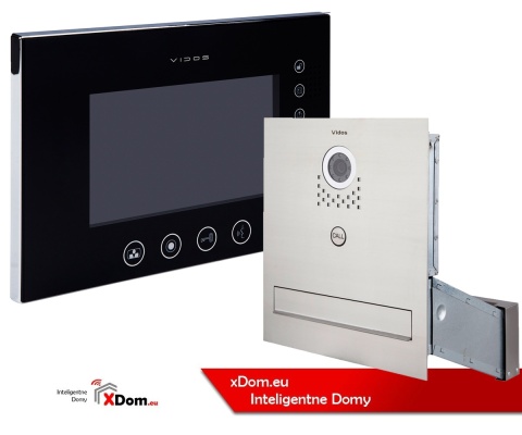 Zestaw wideodomofonu skrzynka na listy Vidos S551-SKM M670BS2