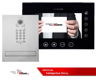 Zestaw wideodomofonu z szyfratorem skrzynka na listy Vidos S561D-SKM M670BS2