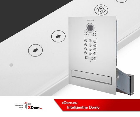 Zestaw wideodomofonu z szyfratorem skrzynka na listy Vidos S561D-SKM M670WS2