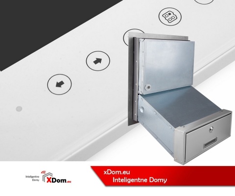 Zestaw wideodomofonu z szyfratorem skrzynka na listy Vidos S561D-SKM M670WS2