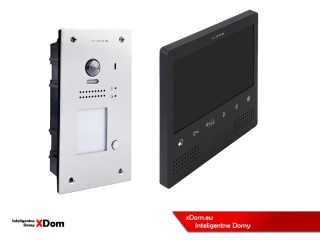 Zestaw Wideodomofon Vidos z czytnikiem RFID S1201A monitor M1023B2