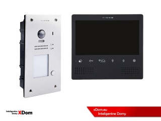 Zestaw Wideodomofon Vidos z czytnikiem RFID S1201A monitor M1023B2