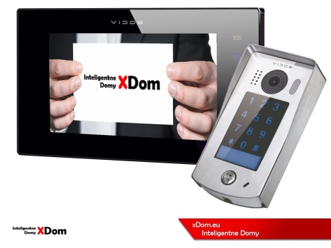 Zestaw Wideodomofon Vidos z szyfratorem S1301D monitor M1021B2