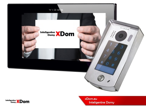 Zestaw Wideodomofon Vidos z szyfratorem S1301D monitor M1021B2