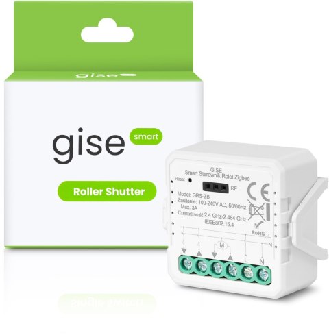 GISE Smart Sterownik roletowy Zigbee | Tuya | GRS-ZB