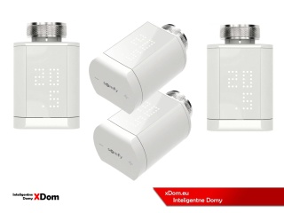 Somfy 1870508 inteligentna głowica termostatyczna 4 sztuk smart głowica