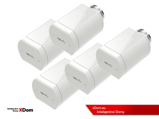 Somfy 1870508 inteligentna głowica termostatyczna 5 sztuk smart głowica