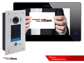 Zestaw Wideodomofon Vidos z szyfratorem S1401D monitor M1021B2