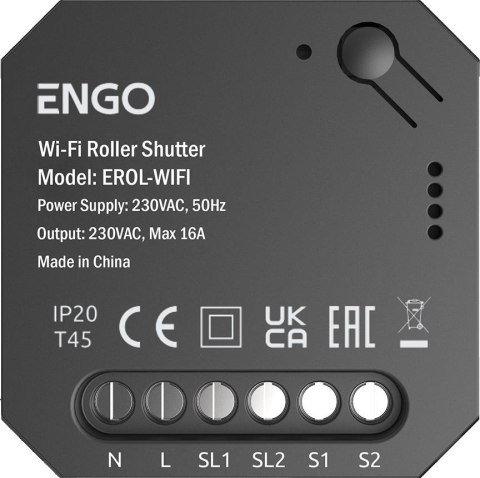 ENGO Controls EROL-WIFI - Sterownik Rolet do systemu ENGO Smart, WIFI