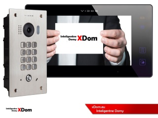 Zestaw Wideodomofon Vidos z szyfratorem S1411D monitor M1021B2