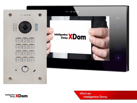 Zestaw Wideodomofon Vidos z szyfratorem S1411D monitor M1021B2