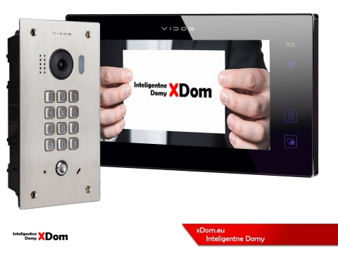 Zestaw Wideodomofon Vidos z szyfratorem S1411D monitor M1021B2