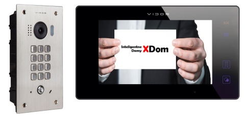 Zestaw Wideodomofon Vidos z szyfratorem S1411D monitor M1021B2