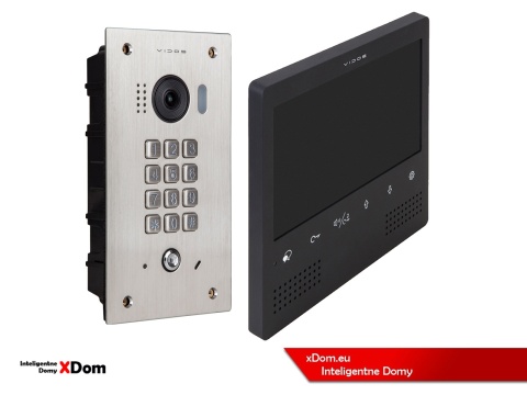 Zestaw Wideodomofon Vidos z szyfratorem S1411D monitor M1023B2