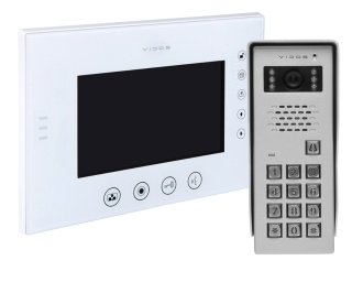 Vidos zestaw wideodomofonu z szyfratorem S50D i monitorem M670WS2