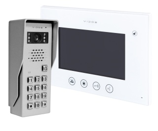 Vidos zestaw wideodomofonu z szyfratorem S50D i monitorem M670W