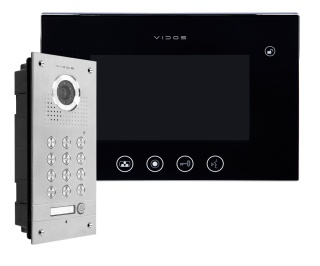 Wideodomofon Vidos S561D Monitor M670B z szyfratorem