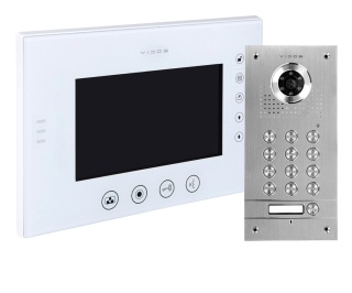 Wideodomofon Vidos S561D Monitor M670WS2 z szyfratorem