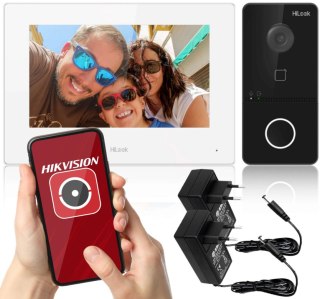 Zestaw wideodomofonowy IP Hilook by hikvision IP-VIS-SLIM-W z kartą paliwową Orlen