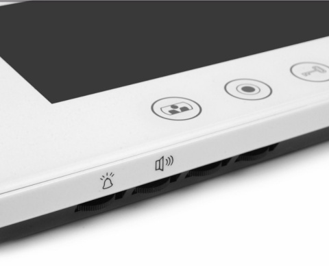 Wideodomofon Vidos z szyfratorem i czytnikiem RFID S20DA i monitorem M670WS2