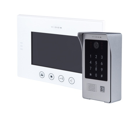 Wideodomofon Vidos z szyfratorem i czytnikiem RFID S20DA i monitorem M670W