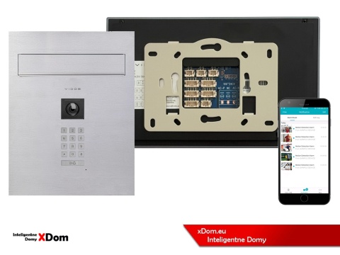 Zestaw Wideodomofon Vidos z szyfratorem S14D-SKP monitor M15B-X