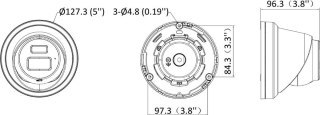 Kamera IP Hikvision DS-2CD2343G2-LI2U/SL 2.8mm BLACK PL