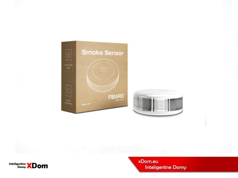 Zestaw smart home Fibaro HC3 Lite + czujniki + termostat + czujnik dymu