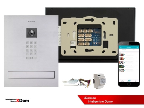 Zestaw Wideodomofon Vidos z szyfratorem S14D-SKM monitor M15B-X