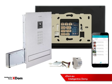 Zestaw Wideodomofon Vidos z szyfratorem S14D-SKM monitor M15B-X