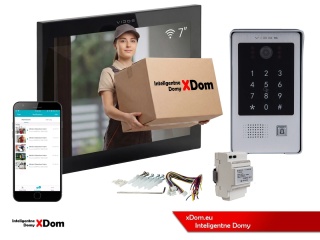 Zestaw Wideodomofon Vidos z szyfratorem i czytnikiem RFID S20DA monitor M15B-X