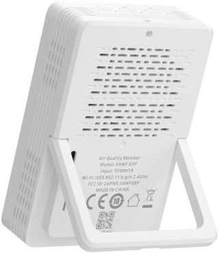 Miernik jakości powietrza WiFi LCD Sonoff AirGuard PM2.5 SAWF-07P
