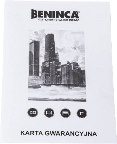 Zestaw Beninca KBILL40M.PM 230V do bram dwuskrzydłowych