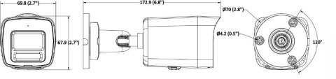 Kamera IP Hikvision DS-2CD1067G3-LIUF/SL(2.8mm)