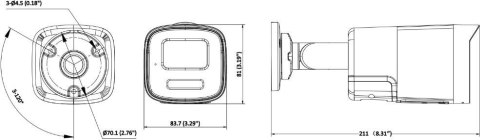 Kamera IP Hikvision DS-2CD1T67G3-LIUF/SL(2.8mm)
