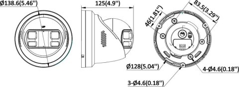Kamera IP Hikvision DS-2CD2343G2P-LISU/SL(180°)(O-STD)