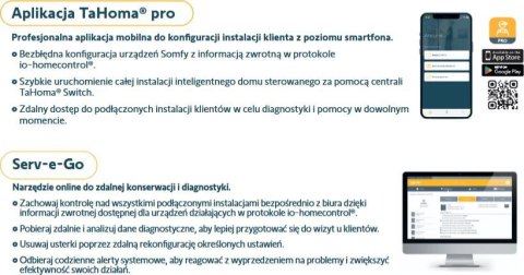 Zestaw Somfy Ixengo L 3S+ IO Standard Pack do 8m bram dwuskrzydłowych