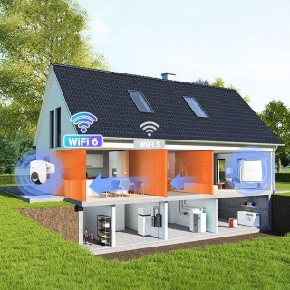 Kamera IP Ezviz HB8 Lite Kit bateryjna PT Wi-Fi 4MP z panelem słonecznym 5W