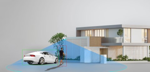 Kamera IP Ezviz HB8 Lite Kit bateryjna PT Wi-Fi 4MP z panelem słonecznym 5W