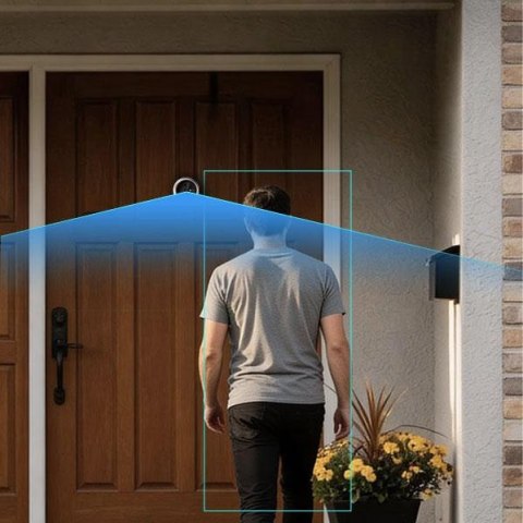 Wizjer do drzwi Ezviz CP4 2MP Wi-Fi srebrny