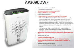 Inteligentny oczyszczacz powietrza HB AP3090DWF