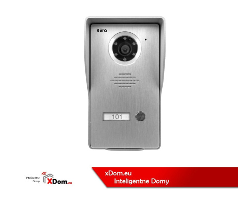 KASETA ZEWNĘTRZNA WIDEODOMOFONU „EURA" VDA-21A3 ''EURA CONNECT'' - jednorodzinna