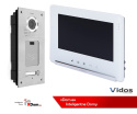 Zestaw Wideodomofonu Vidos stacja bramowa z czytnikiem RFID monitor 7'' S561A_M690WS2