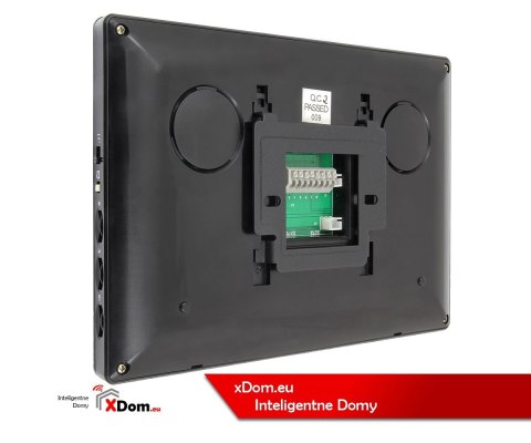 Zestaw Wideodomofonu Eura stacja bramowa z szyfratorem monitor 7'' kolor czarny VDA-80A3_VDA-06A3 CZARNY