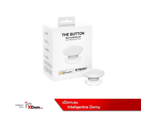 Fibaro Przycisk biały HomeKit Biały