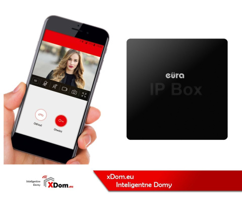 Zestaw Wideodomofonu WiFi Eura stacja bramowa, monitor 7'' kolor biały VDA-13A3_VDA-20A3