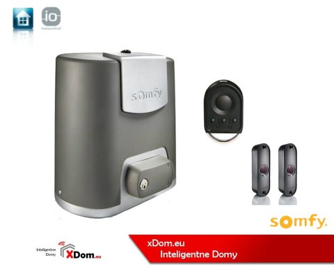 Somfy 1216507 Elixo io EE pack (1 pilot 4-kanałowy Keygo, zestaw fotokomórek)