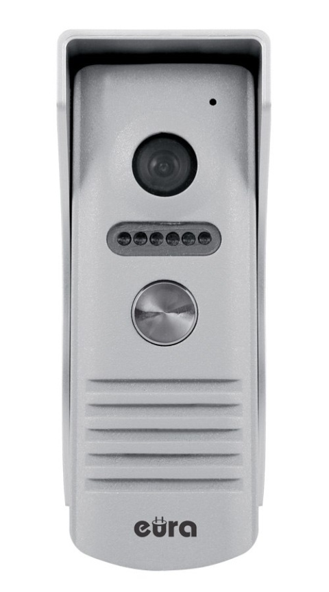 Zestaw Wideodomofonu WiFi Eura stacja bramowa, monitor 4,3'' biały VDA-13A3_VDA-16A3